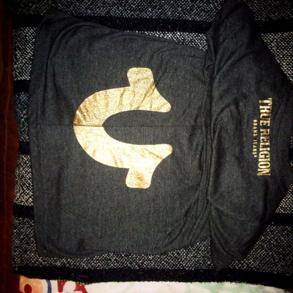 True Religion Crew~Neck Tee Shirt Size Small - Picture 11 of 13